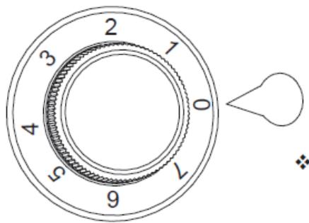 FRIONOR FP1434ESIL - FP1434E - Réglage de la température - 1