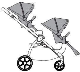 PEG PEREGO Double adapters Ypsi/Z4 - COMBINATION - 3