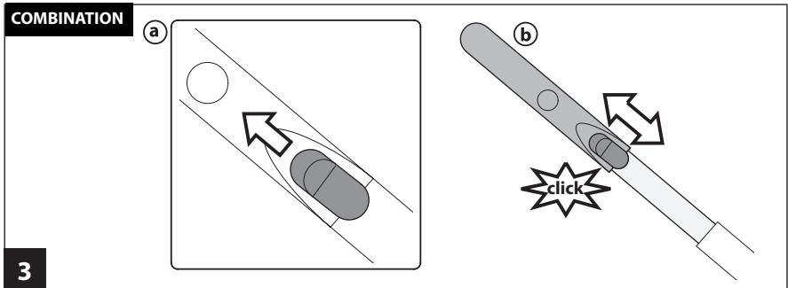 COMBINATION a b click 3