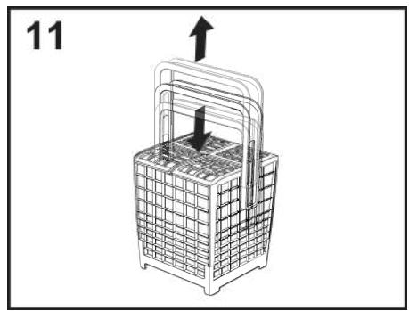 ROSIERES RS 5C4L0A-47 - PANIER A COUVERTS (uniquement sur certains modèles) - 2