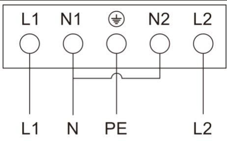 CANDY CI633MCBB - Connecting the hob to the mains power supply - 2