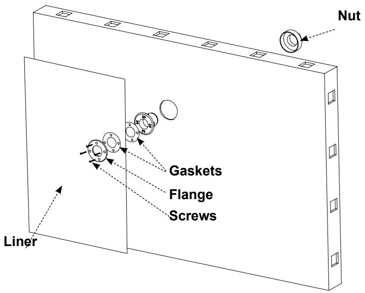 BWT PARADIS BLEU - Installing return fittings and vaccum point - 1