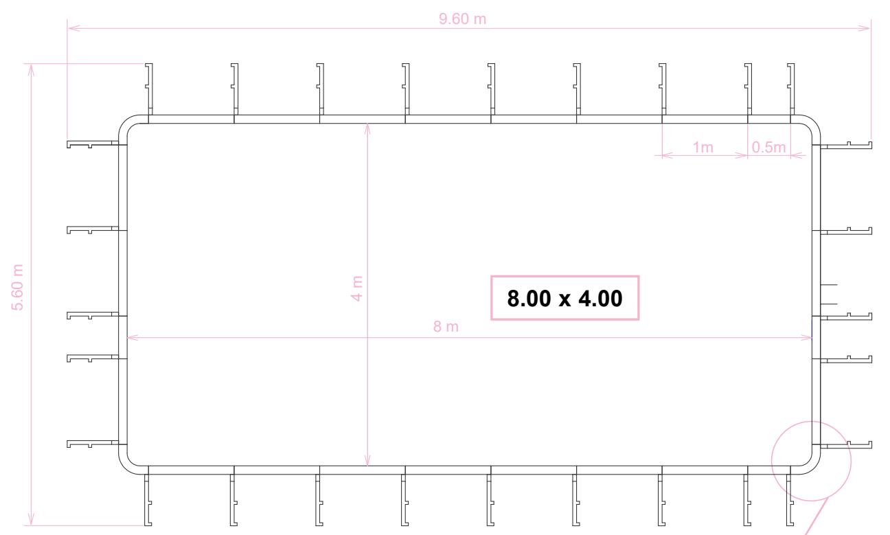 BWT PARADIS BLEU - Rectangular pool configuration - 3