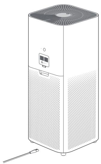 Xiaomi Smart Air Purifier 4 Pro - Connexion à une prise électrique - 2