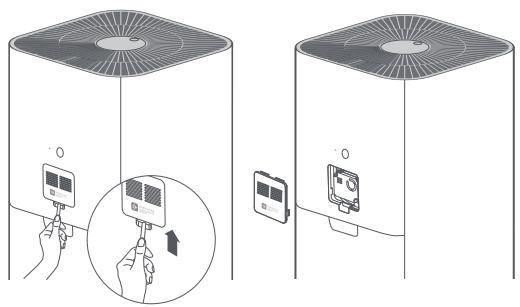 Xiaomi Smart Air Purifier 4 Pro - Nettoyage du capteur laser de poussières - 2