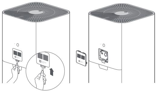 Xiaomi Smart Air Purifier 4 Pro - Cleaning the laser particle sensor - 2