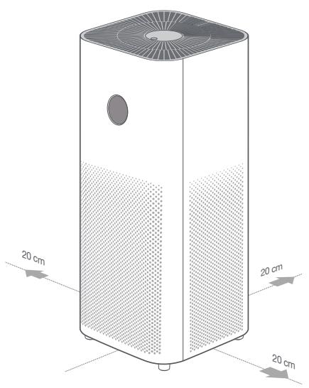Xiaomi Smart Air Purifier 4 Pro - Connexion à une prise électrique - 1