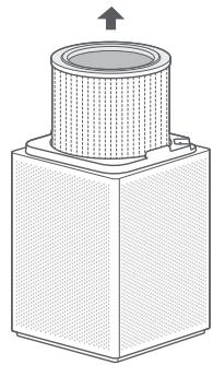 Xiaomi Smart Air Purifier 4 Lite - Apertura del compartmento del filtró - 2