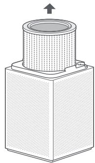 Xiaomi Smart Air Purifier 4 Lite - Retrait de l'ancien filtré - 1