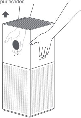 Xiaomi Smart Air Purifier 4 Lite - Apertura del compartmento del filtró - 1