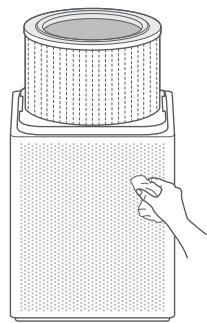 Xiaomi Smart Air Purifier 4 Lite - OuNTkaIa3epHoro daTunKa.    caTnC - 2