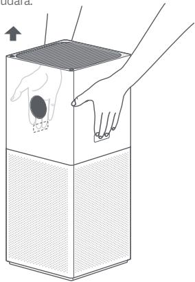 Xiaomi Smart Air Purifier 4 Lite - Membuka kompartemen filter - 1