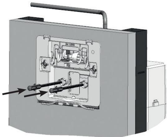 SIAMP BCS VERSO 350 - INSTALLATION PLAQUE DE COMMANDE - 1