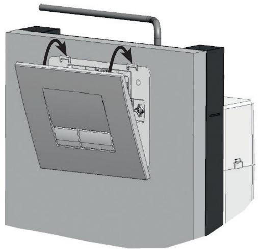 SIAMP BCS VERSO 350 - INSTALLATION PLAQUE DE COMMANDE - 2