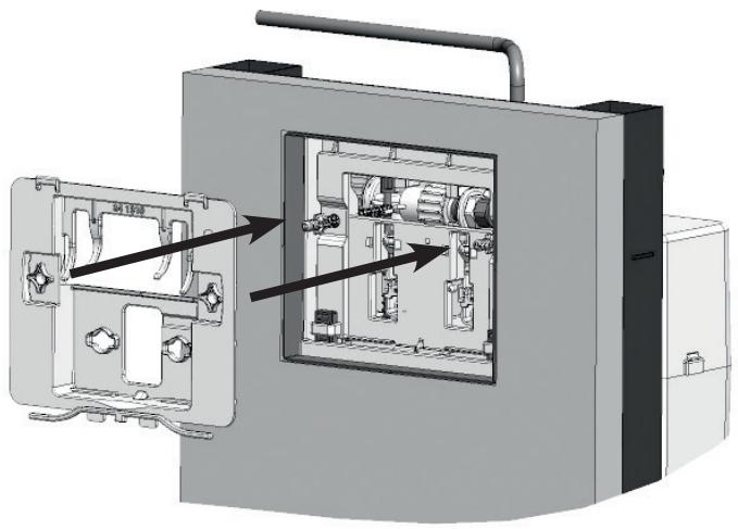 SIAMP BCS VERSO 350 - INSTALLATION PLAQUE DE COMMANDE - 1