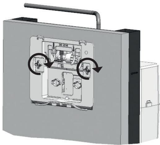 SIAMP BCS VERSO 350 - INSTALLATION PLAQUE DE COMMANDE - 2