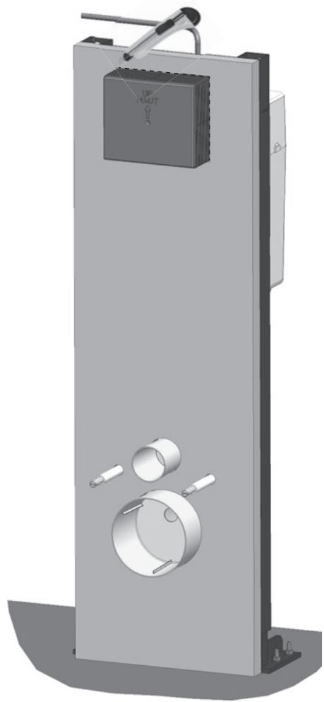 SIAMP BCS VERSO 350 - INSTALLATION PLAQUE DE COMMANDE - 1