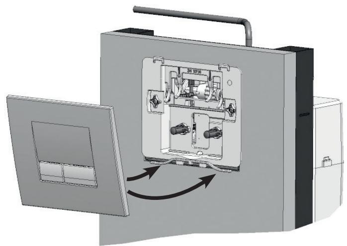 SIAMP BCS VERSO 350 - INSTALLATION PLAQUE DE COMMANDE - 1