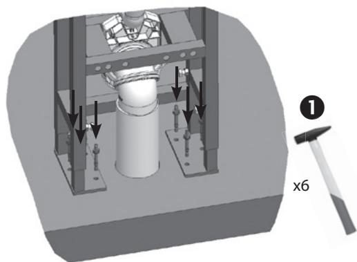 SIAMP BCS VERSO 350 - FIXATION - 1
