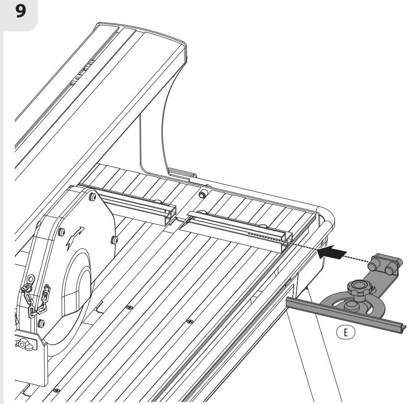 DEXTER 800ETC1-20030.1 - DEXTER_800W_200MM ELECTRIC TILE CUTTER_STAND UP - 30