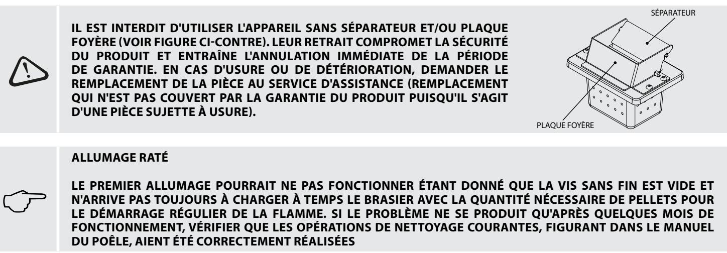 EXTRAFLAME DAHIANA VFS - DAHIANA PLUS VFS - PROCEDURE DE COMMANDE - 1