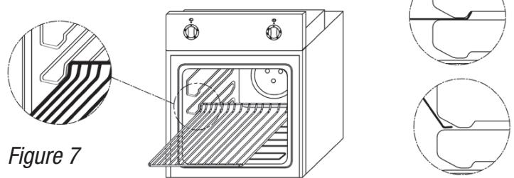 FRIONOR FCX20 - Utilisation de la grille et de la lèchefte dans le four: - 1
