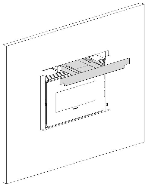 EXTRAFLAME INSERTO COMFORT P70 AIR - P70 AIR PLUS - KIT DE CHARGEMENT FRONTAL DU PELLET - 1