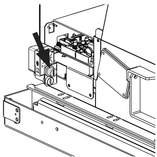 EXTRAFLAME INSERTO COMFORT P70 AIR - P70 AIR PLUS - RÉARMEMENT DU THERMOSTAT À BULBE - 1
