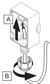 SAUNIER DUVAL MICRO SENSE - Montage du boîtier de gestion et de la sonde de température extérieure - 35
