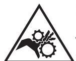 GYS EASYMIG 110-130-140-150 - RIESGO DE LESIONES DEBIDO A PIEZAS MOVILES - 1