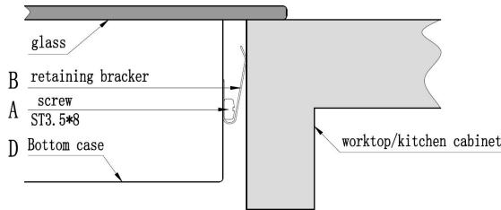 ROSIERES RIFS85MCTT/1 - Adjusting the bracket position - 2