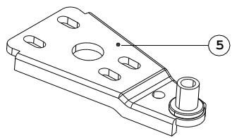 BRANDT BFW105GB - Reversing the opening direction of the door - 4