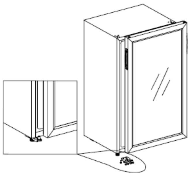 BRANDT BFW56GB - Reversing the opening direction of the doors - 6