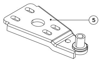 BRANDT BFW56GB - Inverser le sens d'ouverture des portes - 4