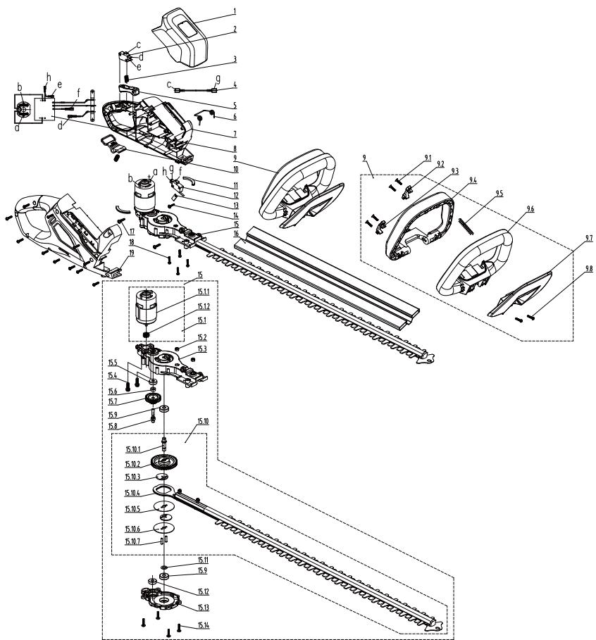 STERWINS 40VHT2-60.1 - EXPLODED VIEW - 1