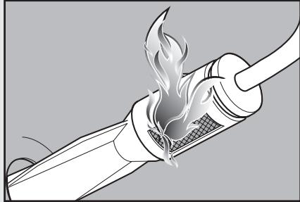 WEBER SLATE - Aspect normal des flammes du bruleur - 3