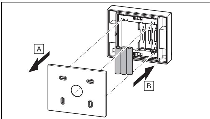 SAUNIER DUVAL MIGO - Remplacement des piles - 1