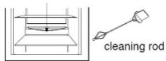 CANDY CM4SE68W - Defrosting the cold storage compartment - 1