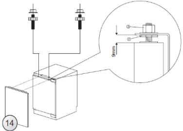 CANDY CM4SE68W - CÓMOPANELAR LA PUERTA DEL ELECTRODOMÉSTICO - 13