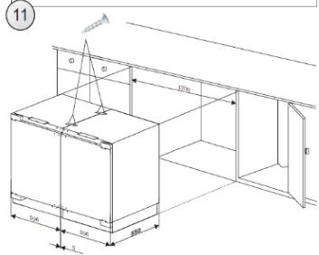 CANDY CM4SE68W - CÓMOPANELAR LA PUERTA DEL ELECTRODOMÉSTICO - 11