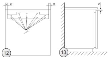 CANDY CM4SE68W - CÓMOPANELAR LA PUERTA DEL ELECTRODOMÉSTICO - 12