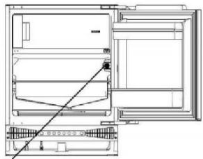CANDY CM4SE68W - Lastly av kjoleskapet med mat - 1
