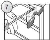 CANDY CM4SE68W - FITTING FURNITURE BOARD TO APPLIANCE DOOR - 4