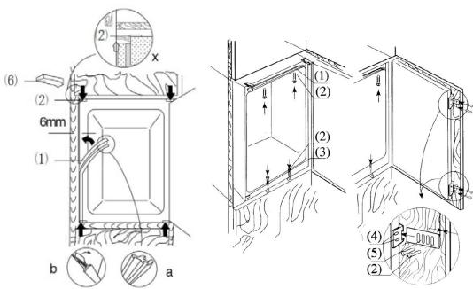 CANDY CM4SE68W - Unterbau (Abbildung 2) - 1