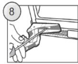 CANDY CM4SE68W - FITTING FURNITURE BOARD TO APPLIANCE DOOR - 6