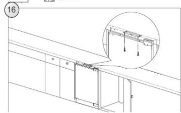 CANDY CM4SE68W - CÓMOPANELAR LA PUERTA DEL ELECTRODOMÉSTICO - 15