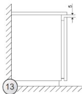 CANDY CM4SE68W - FITTING FURNITURE BOARD TO APPLIANCE DOOR - 13