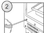 CANDY CM4SE68W - FITTING FURNITURE BOARD TO APPLIANCE DOOR - 3
