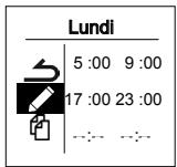 SAUTER TAHUAL - MODIFIER LES PROGRAMMES - 1