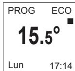 SAUTER TAHUAL - En mode PROG : - 2